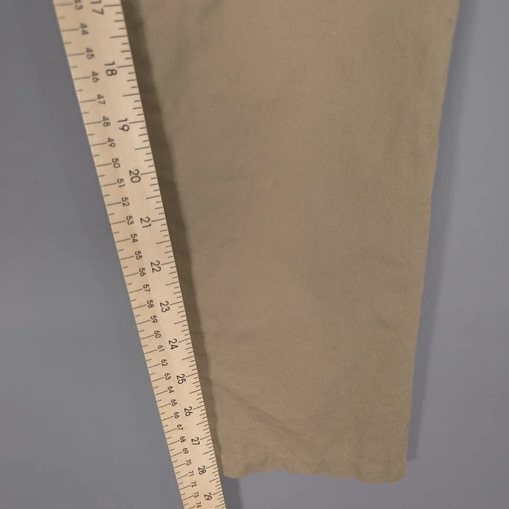 INDOCHINO Men's‎ Pants Size 28x28 SOHO 44 Cotton Slacks Trousers Tan Khaki